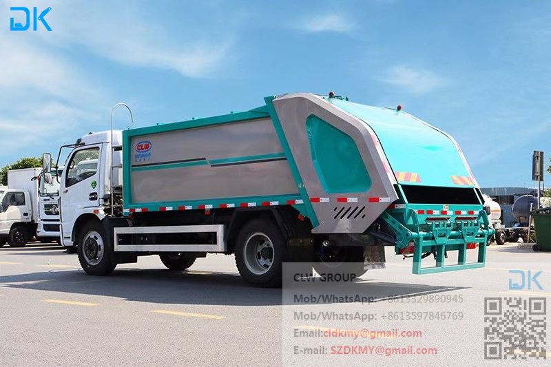 garbage compressor truck 2 garbage compressor truck 2