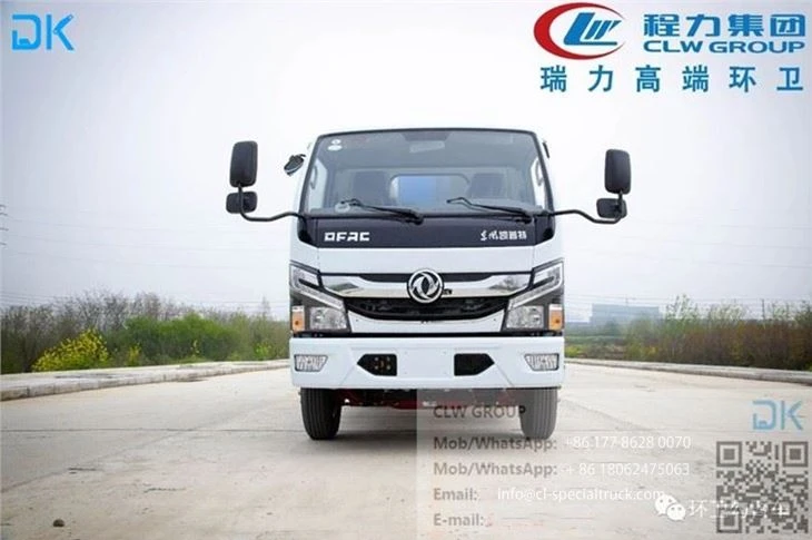 5m³ Side-mounted Garbage Compactor Truck